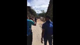 Jugadores de Unión Comercio quedaron varados en la carretera por sismo en Loreto [VIDEO]
