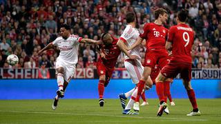 Bayern Munich: Arturo Vidal madrugó al Benfica con gol de cabeza