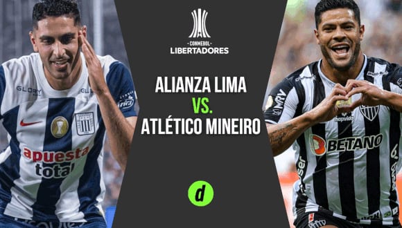 Alianza Lima y Mineiro juegan por la fecha 5 de la Copa Libertadores 2023. (Diseño: Depor)