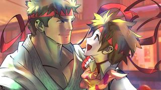 Ryu y Sakura de Street Fighter V hacen estremecer las redes sociales con su relación