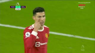 No pudo celebrar: gol anulado a Cristiano Ronaldo en el United vs. Wolves [VIDEO]