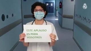 Real Madrid emociona a sus hinchas con un video en Twitter donde agradece a los que luchan contra el coronavirus