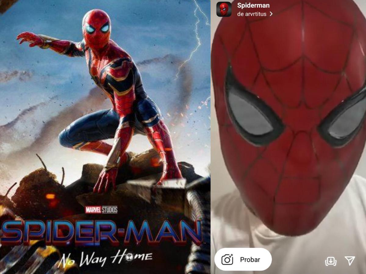 Instagram | El truco para descargar y probar el filtro de Spider-Man |  Hombre Araña | Spider-Man No Way Home | Aplicaciones | Efectos | Filtro |  Apps | Tecnología | Truco | Tutorial | nnda | nnni | DEPOR-PLAY | DEPOR