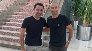 El elegido: Xavi recomendó a Mascherano como director técnico de Al-Sadd