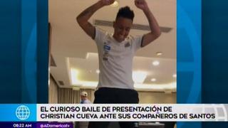 Cueva pone la alegría: el baile en la mesa que causó furor entre sus nuevos compañeros de Santos [VIDEO]