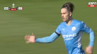 Le pone emoción: Grealish marcó el descuento de Manchester City sobre Liverpool [VIDEO]