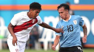 Se alista para el Sudamericano Sub-20: Perú cayó 1-0 ante Uruguay en amistoso de preparación