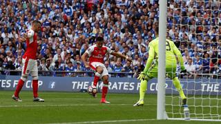 Con suspenso: Alexis Sánchez marcó el primer gol del Arsenal en la final de la FA Cup [VIDEO]