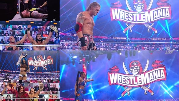 Además de los importantes triunfos de Edge y Bianca Belair, tres campeones retuvieron sus títulos y uno cambió de manos en el primer evento de WWE del 2021. | Crédito: WWE