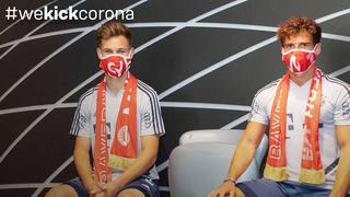 Para prevenir el COVID-19: Bayern Munich puso a la venta mascarillas con los colores del club