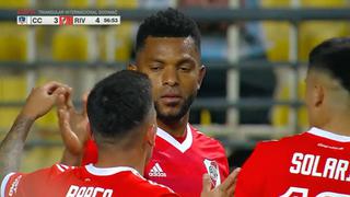 River Plate reaccionó: goles de Pablo Solari y Borja en el 4-3 sobre Colo Colo [VIDEO]