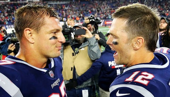 Rob Gronkowski jugará junto a su amigo Tom Brady en los Tampa Bay Buccaneers. (Getty Images)
