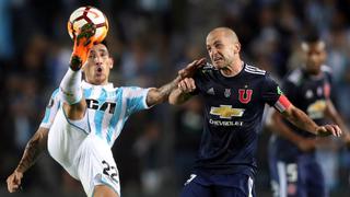 Con lo justo: Racing venció a la U. de Chile y avanzó a octavos de la Copa Libertadores