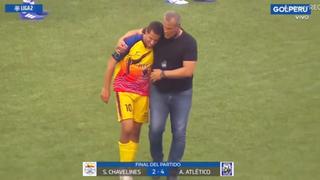 Lágrimas de guerrero: el desconsolado llanto de Orejuela tras la eliminación de Sport Chavelines [VIDEO]