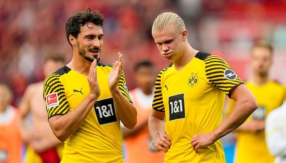Erling Haaland llegó al Borussia Dortmund a inicios de 2020 desde el RB Salzburgo. (Foto: Getty)