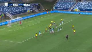 Con suspenso: Cardona anota el 1-0 de Colombia vs Ecuador por Copa América 2021 [VIDEO]