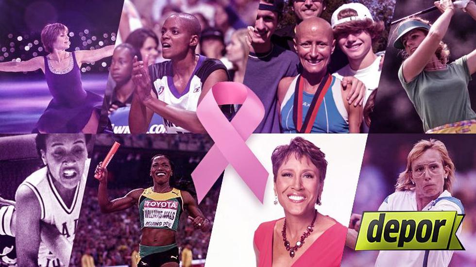 Siete deportistas que sobrevivieron al cáncer de mama. (Depor)