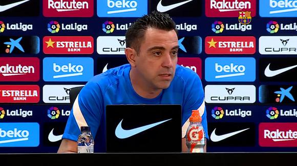 Xavi habla de fichajes del Barcelona para este mercado de verano.  (Fuente: FC Barcelona)