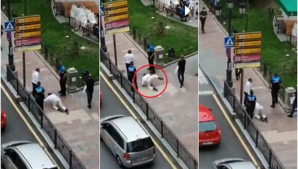 Turistas se ‘convirtieron’ en perros cuando les exigieron que se coloquen sus mascarillas