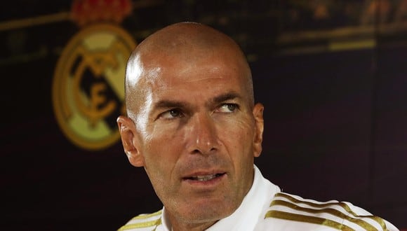 Zinedine Zidane, técnico del Real Madrid. (Foto: EFE)