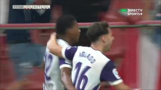 Su primer gol en España: Gonzalo Plata anotó para el 2-0 de Valladolid vs. Sporting Gijón [VIDEO]