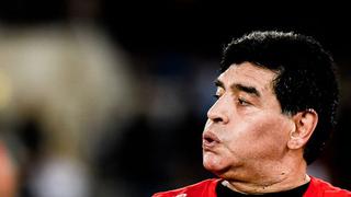 Diego Maradona: una fotografía que causó el repudio mundial de sus hinchas