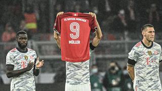 Adiós, leyenda: Gerd Müller recibió emotivo homenaje en la previa de la Supercopa de Alemania