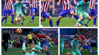 Extrema fuerza sobre la ‘MSN’: la presión del Atlético sobre Messi, Suárez y Neymar