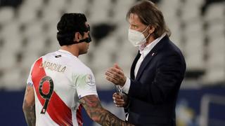 Con miras al Perú vs. Uruguay: Ricardo Gareca se refirió al presente de Gianluca Lapadula
