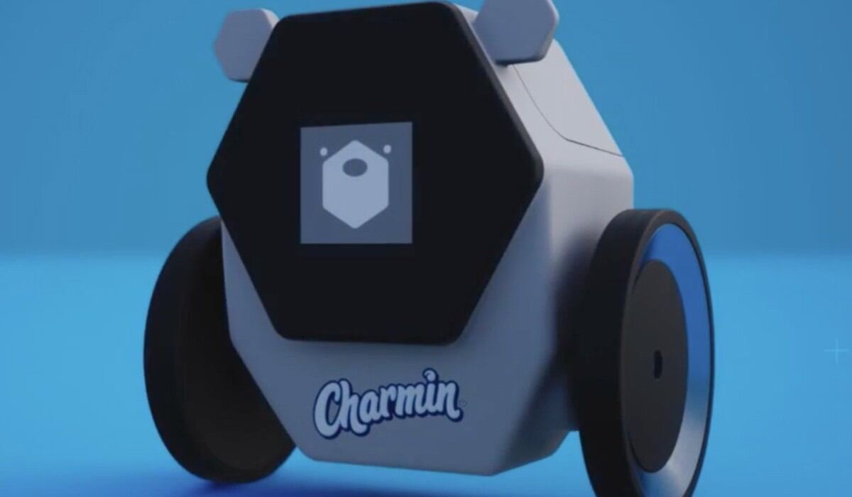 ¿Un robot que te pasa el papel higiénico si no lo tienes en la mano? Conoce esta curiosidad del CES 2020. (Foto: P&G)