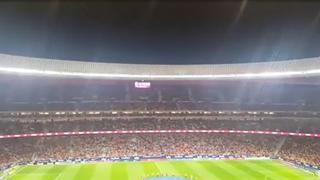 Piqué se lleva la pitada de su vida por todo el Wanda Metropolitano [VIDEO]