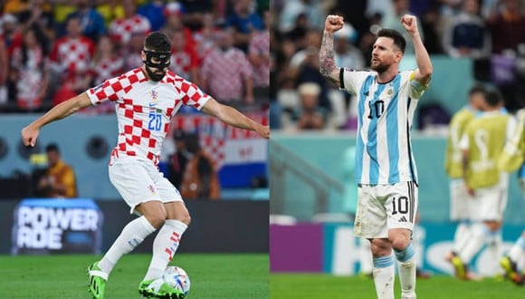 Argentina vs. Croacia por semifinales de Qatar 2022. (Getty Images)