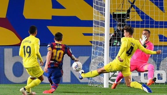 Barcelona venció a Villarreal por LaLiga Santander. (AFP)