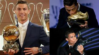 Un baño de oro: Cristiano Ronaldo y todos los trofeos que ha ganado en su carrera
