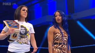 ¿Se romperá la amistad? Bayley defenderá su título de SmackDown en WrestleMania 36 ante cinco luchadoras, incluyendo a Sasha Banks [VIDEO]