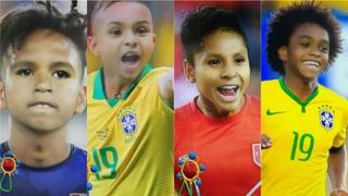 ¡Derraman ternura! Así lucen los jugadores de Perú y Brasil con el 'filtro de bebé' [FOTOS]