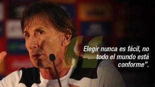 Selección Peruana: las mejores frases que dejó Ricardo Gareca en sus declaraciones a la prensa