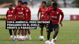Perú vs Paraguay: así fueron los entrenamientos de la selección peruana en Goiania