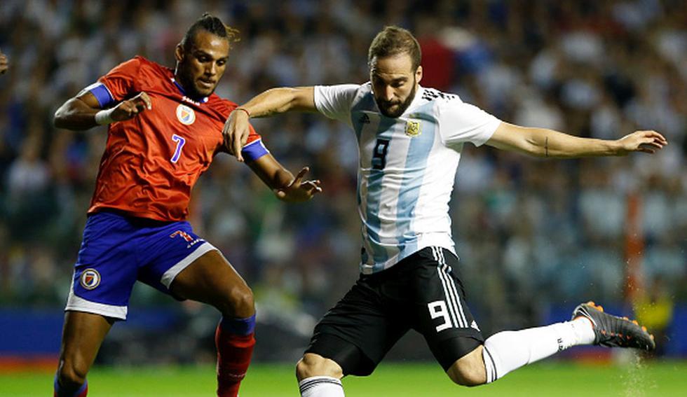Nombre: Gonzalo Higuaín / Selección: Argentina / Nació en: Francia. (Getty)