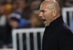 No quedó conforme: Zidane criticó actuación del Madrid ante Leganés