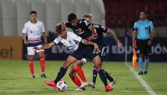 U de Chile no pudo sostener su ventaja ante San Lorenzo por la Copa Libertadores. (Foto: AFP)