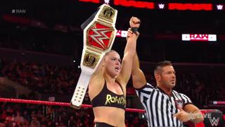 Pagó las consecuencias: Ronda Rousey venció a Mickie James en el RAW tras Survivor Series 2018 [VIDEO]