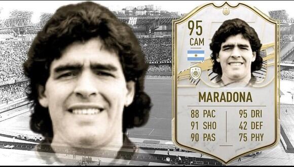 Diego Maradona: la despedida que recibió de FIFA 21 tras su muerte. (Foto: DCPHD)