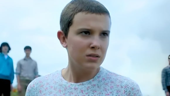 Millie Bobby Brown como Eleven en la serie "Stranger Things" (Foto: Netflix)