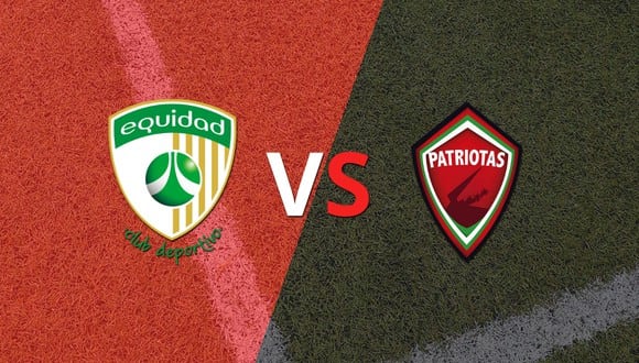 Al comienzo del segundo tiempo La Equidad y Patriotas FC empatan 1-1