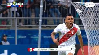 ¡Retumbó el Arena de Gremio! Yoshimar Yotun anotó el segundo gol en el Perú vs. Chile [VIDEO]