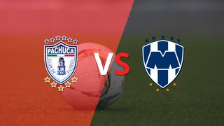 Contundente triunfo parcial de Pachuca sobre CF Monterrey