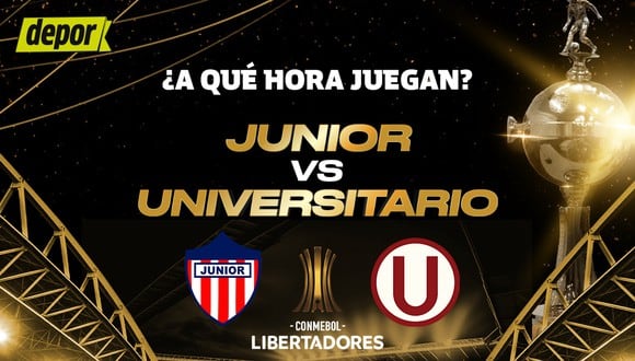 Revisa a qué hora juegan Junior vs. Universitario en Barranquilla. (Diseño: Depor)