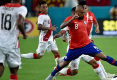 El 'Rey' más humilde: Vidal reconoció que Perú superó a Chile "en todos los aspectos"