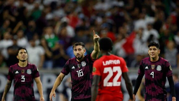 México venció a Canadá con goles de Pineda y Herrera y se enfrentará en la final de la Copa Oro a Estados Unidos (Foto: AFP).